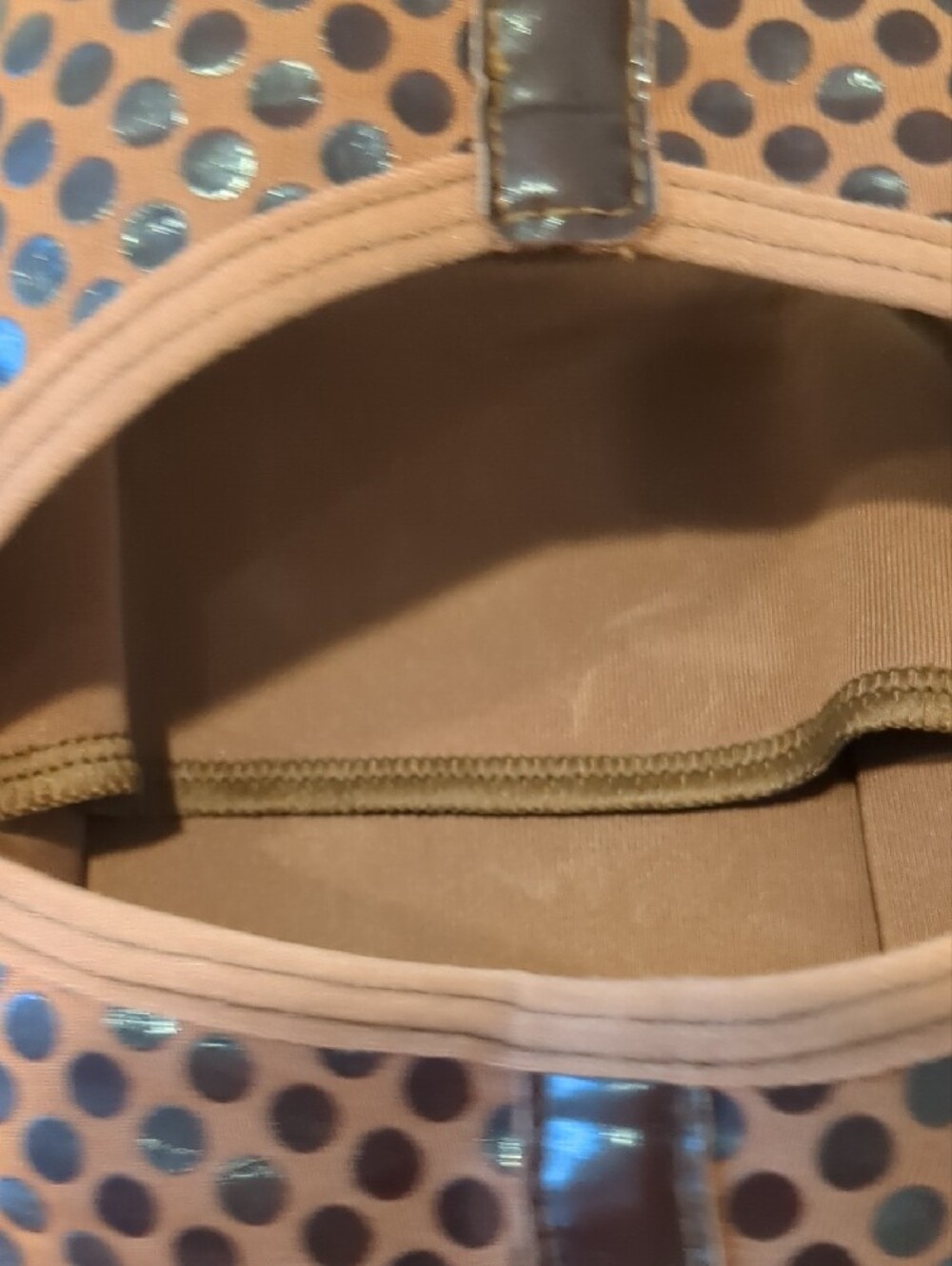 Queen Wear Mocha Grippy Padded Knee Pads in Size Large - Picture 7 of 11